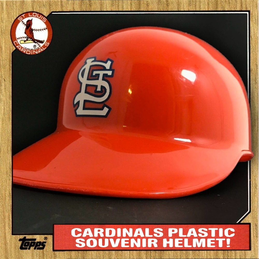 Vintage LAICH MLB St. Louis Cardinals Plastic Batting Helmet - Collectible